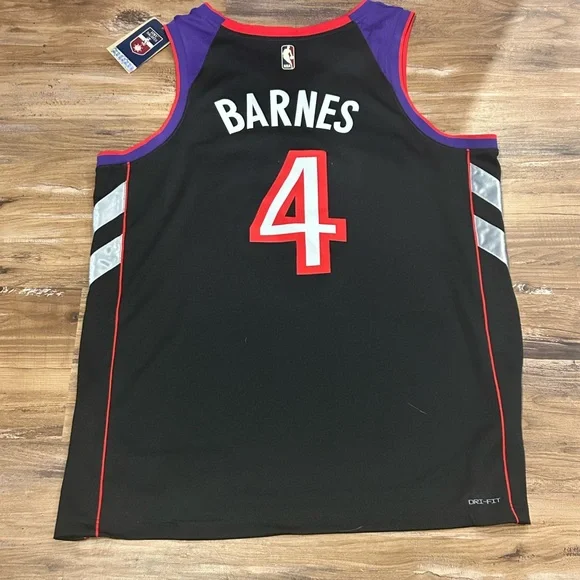 Nike Swingman Scottie Barnes Toronto Raptors Classic Jersey XL / 52 BNWT - Picture 2 of 2
